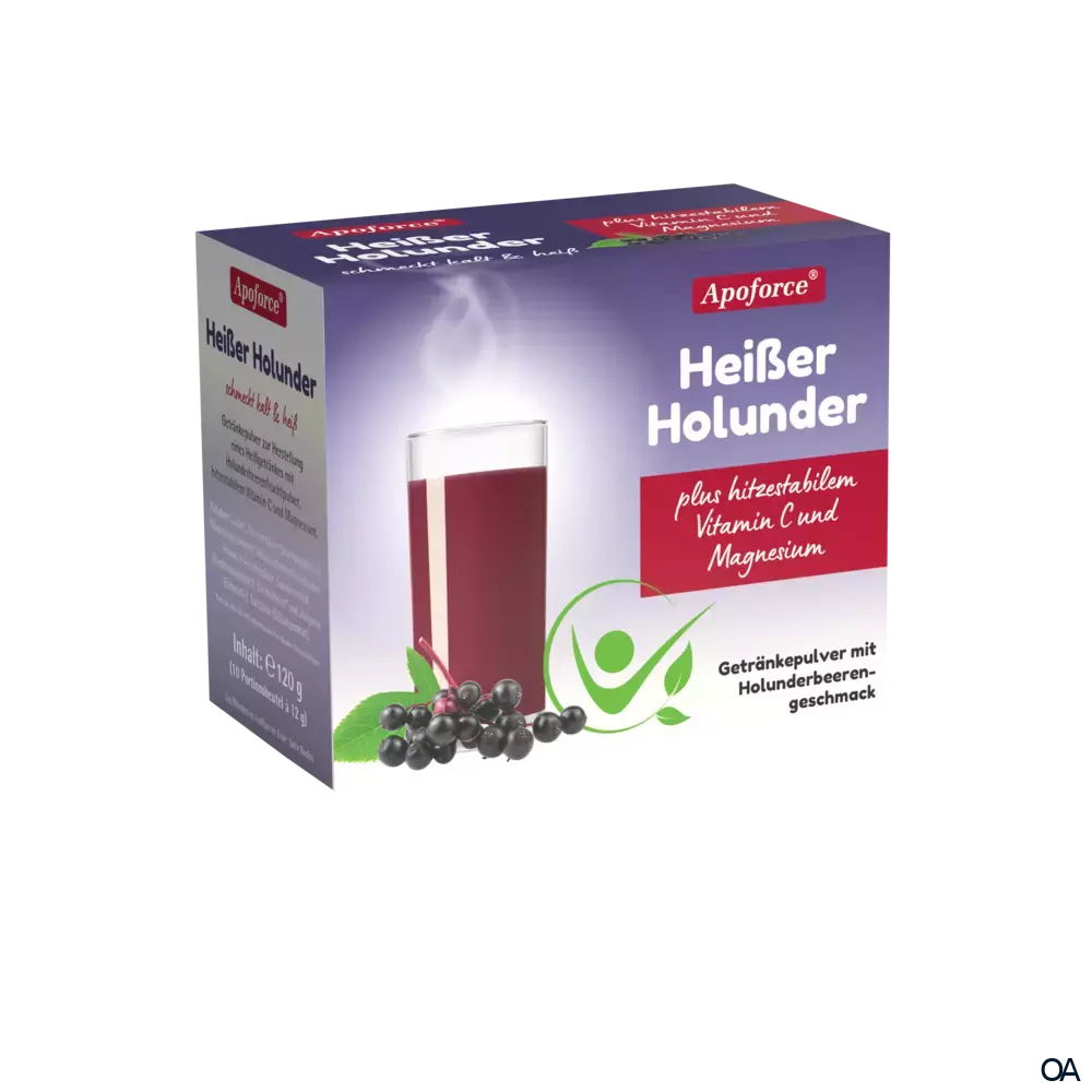 Apoforce® Heißer Holunder Getränkepulver