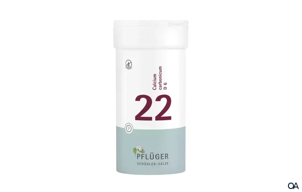 BIOCHEMIE PFLÜGER® Nr. 22 Calcium carbonicum D 6 Tabletten