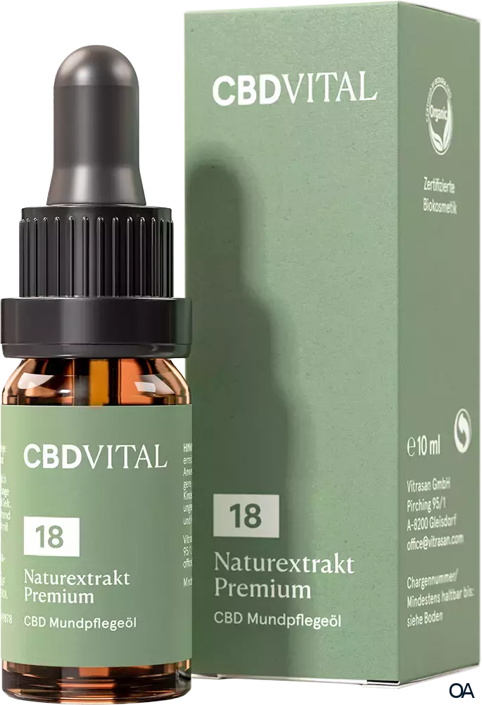 CBD VITAL Naturextrakt Premium Öl 18%