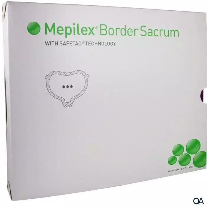 Mepilex® Border Sacrum Schaumverband 16 x 20 cm