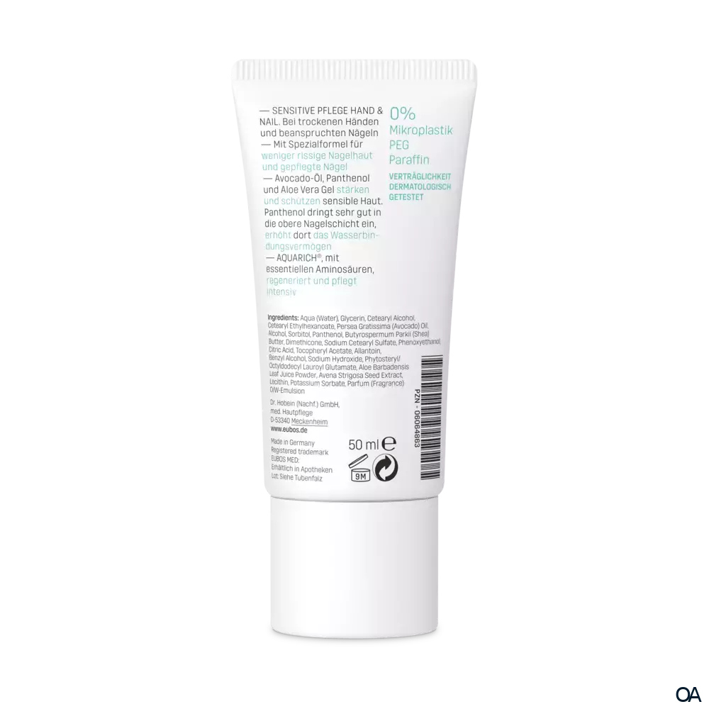 Eubos Sensitive Hand & Nail Creme