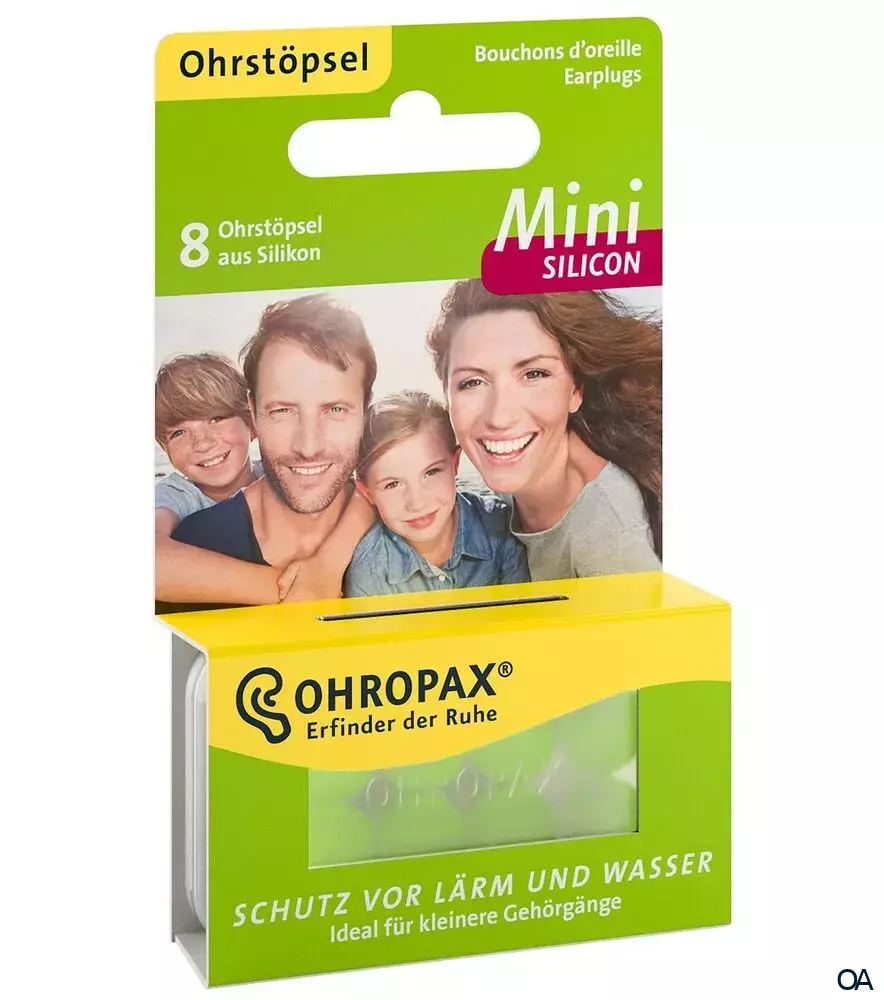 Ohropax Mini Silicon Gehörschutzstöpsel