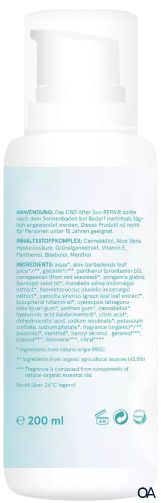 CBD VITAL After Sun Repair