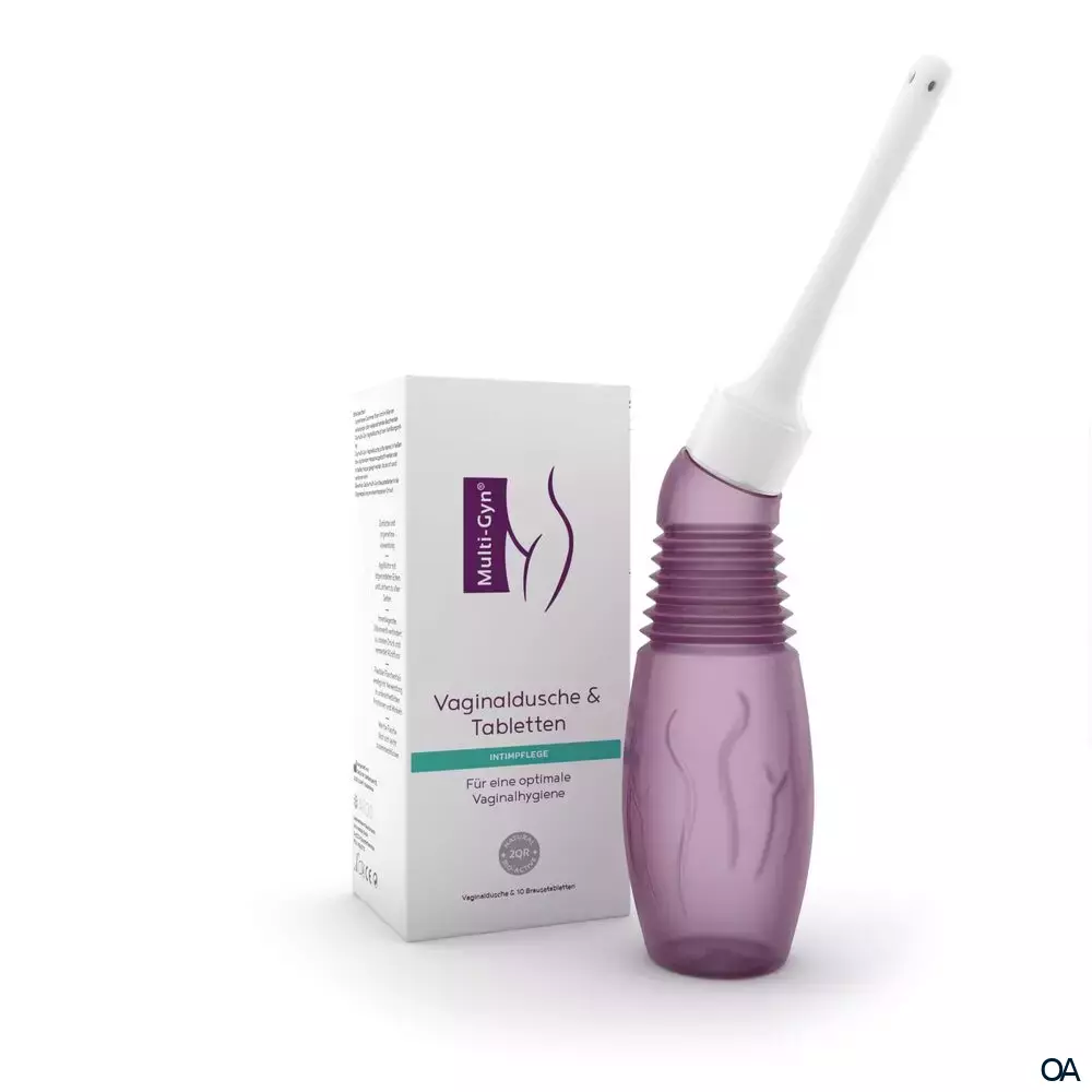 Multi-Gyn Vaginal Dusche + 10 natürliche Spülungen