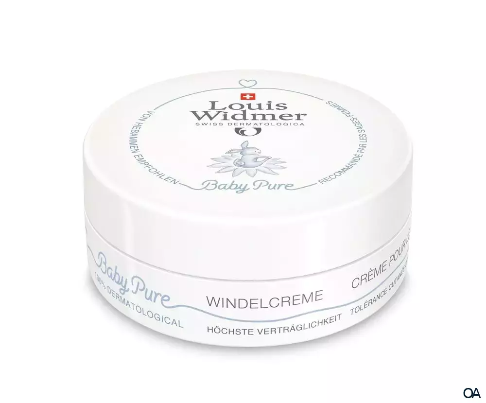 Louis Widmer BabyPure Windelcreme ohne Parfüm