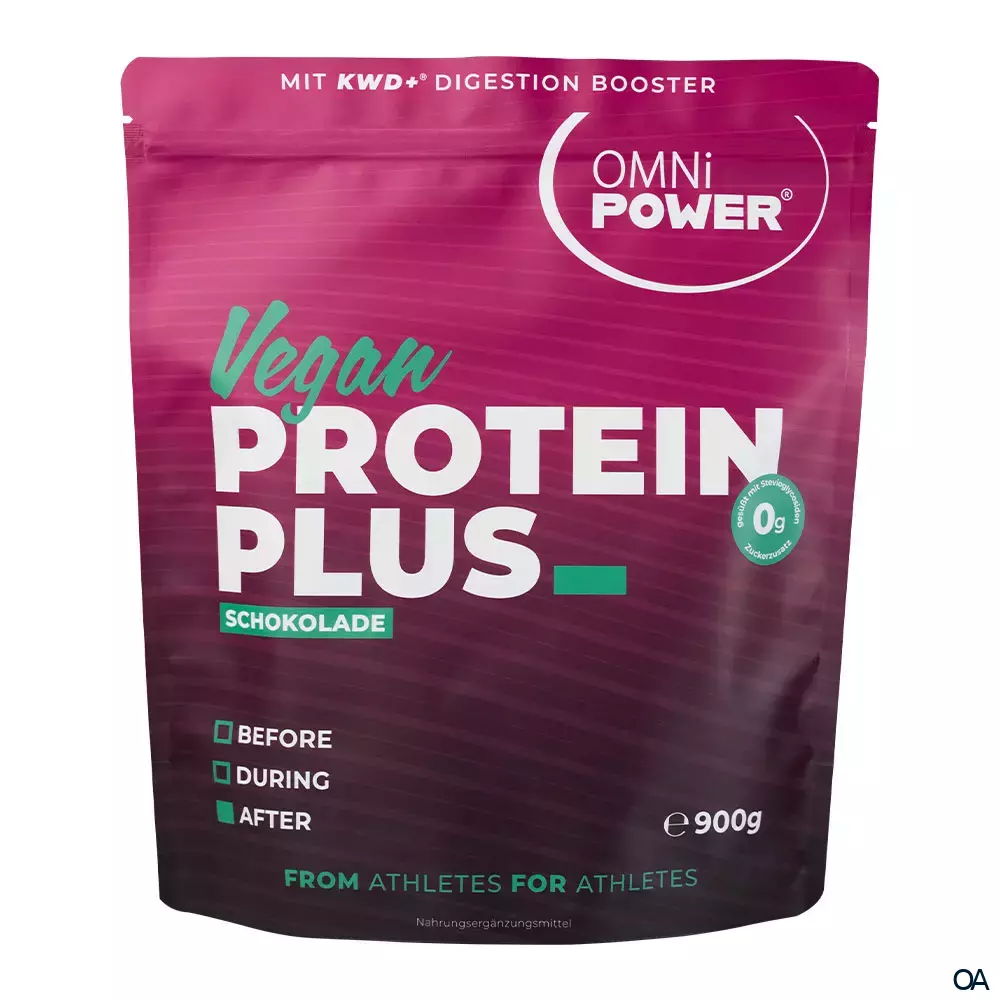 OMNi POWER® Protein Plus Pulver Vegan Schokolade