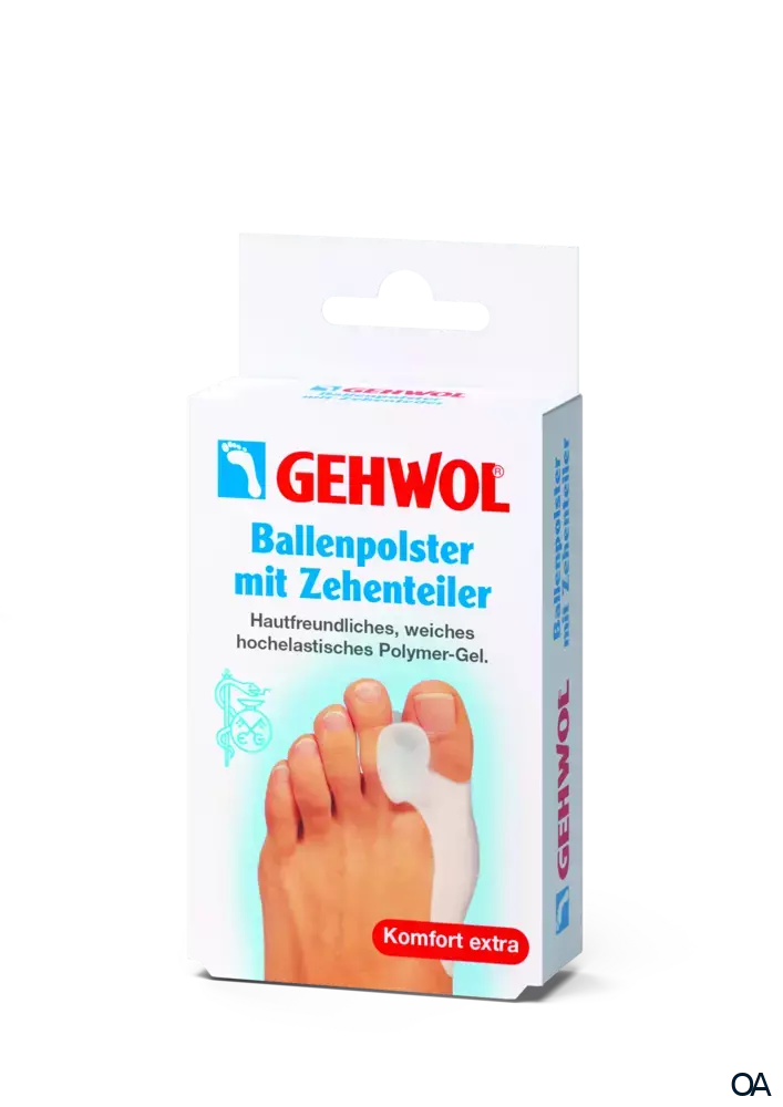 GEHWOL® Ballenpolster mit Zehenteiler