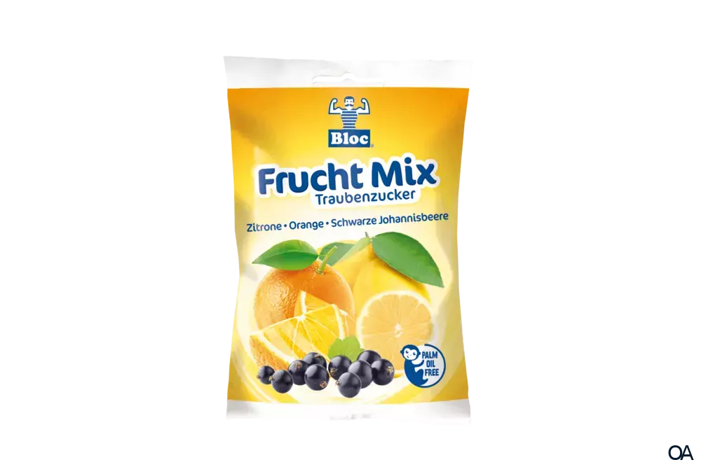 Bloc® Frucht Mix Traubenzucker Beutel