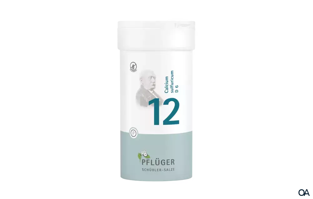 BIOCHEMIE PFLÜGER® Nr. 12 Calcium sulfuricum D 6 Tabletten