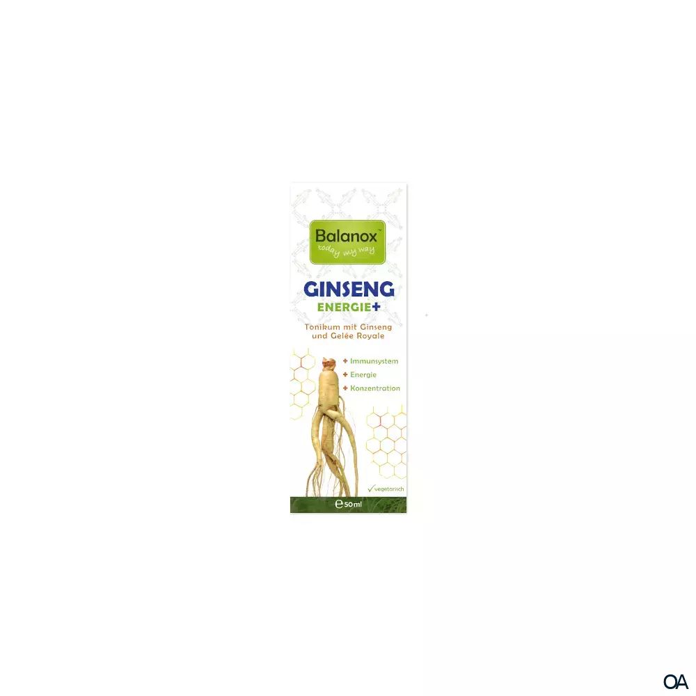 Balanox™ GINSENG ENERGIE+ Tonikum mit Ginseng und Gelée Royale