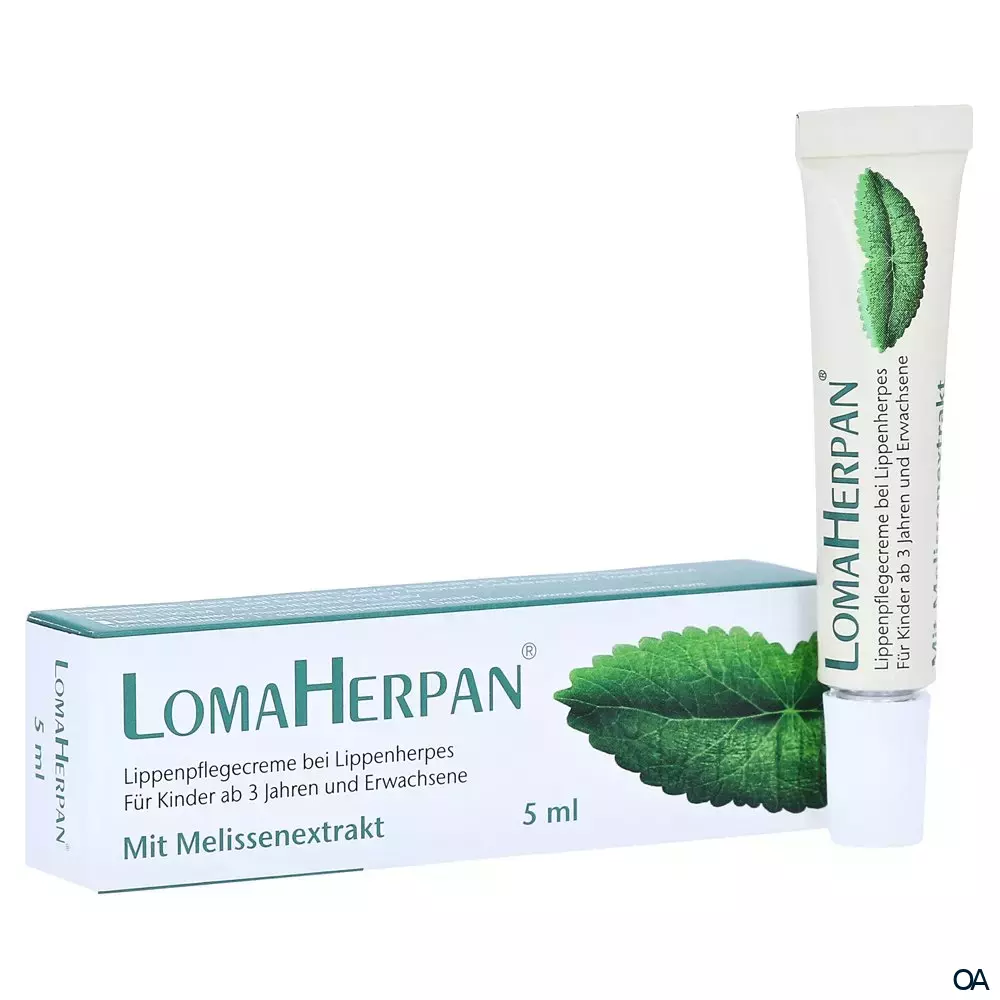 LomaHerpan® Lippenpflegecreme mit Melissenextrakt