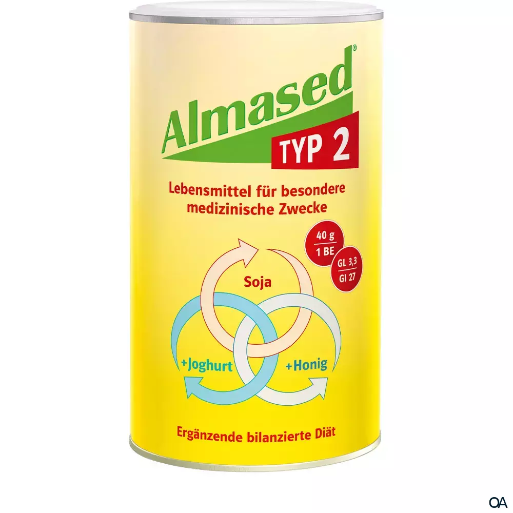 Almased Typ 2 Vitalkost Pulver