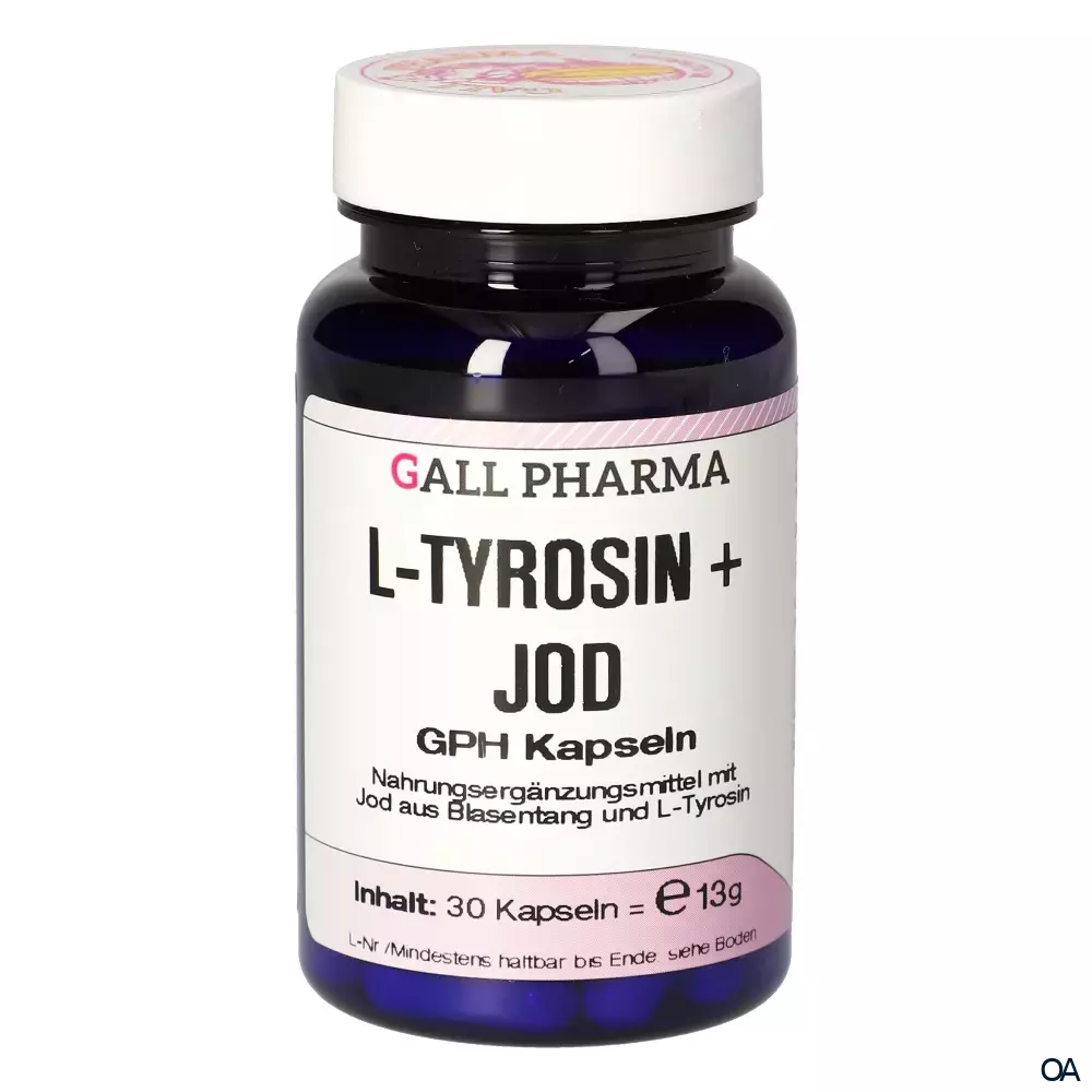 Gall Pharma L-Tyrosin + Jod Kapseln