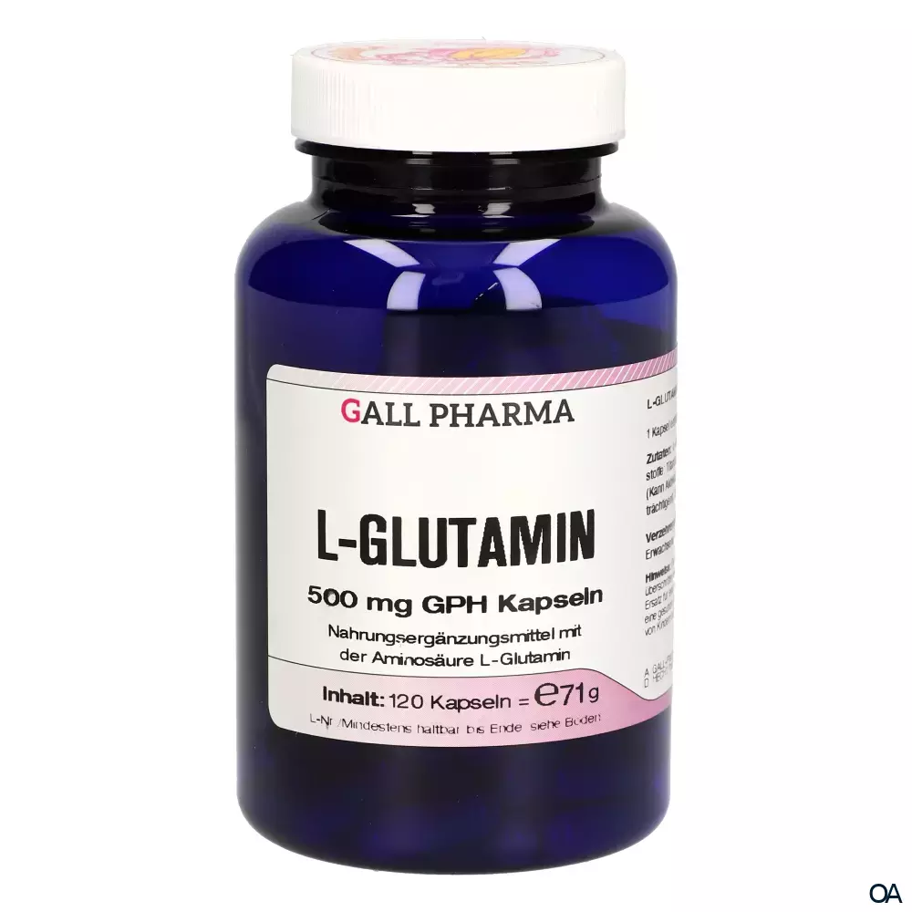 Gall Pharma L-Glutamin 500 mg Kapseln