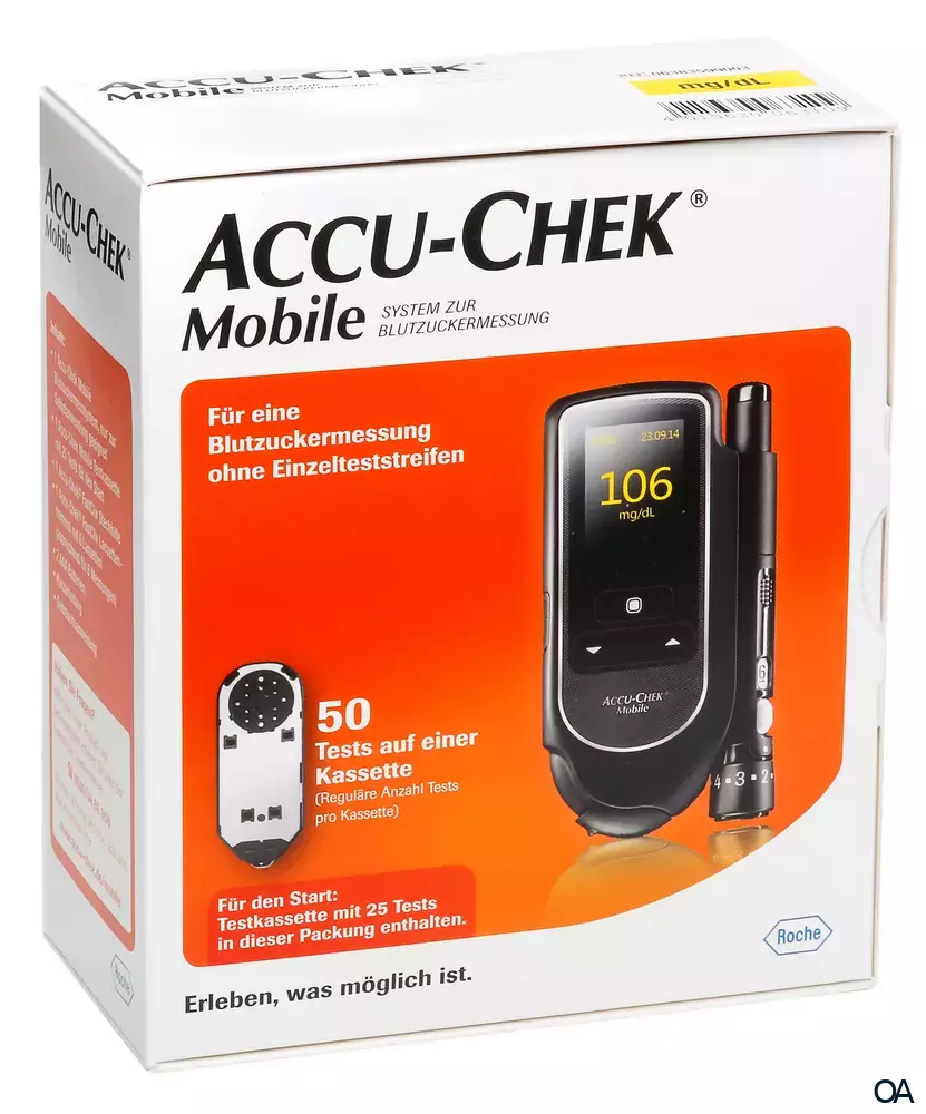 Accu-Chek Mobile Blutzuckermessgerät Set