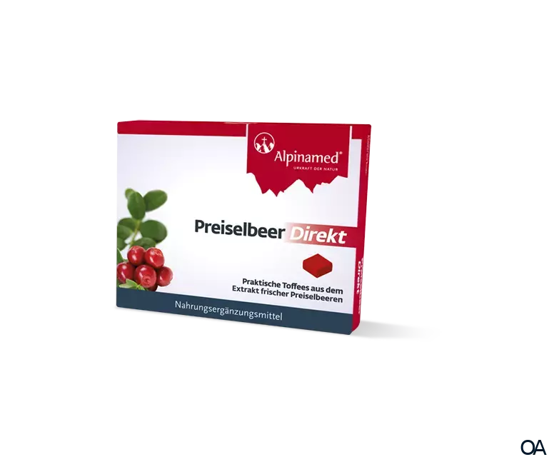 Alpinamed® Preiselbeer Direkt-Toffees