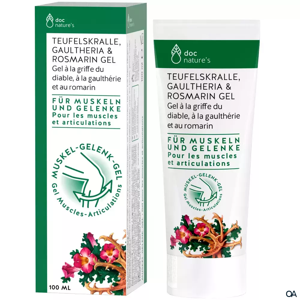 doc nature’s Teufelskralle, Gaultheria & Rosmarin Gel