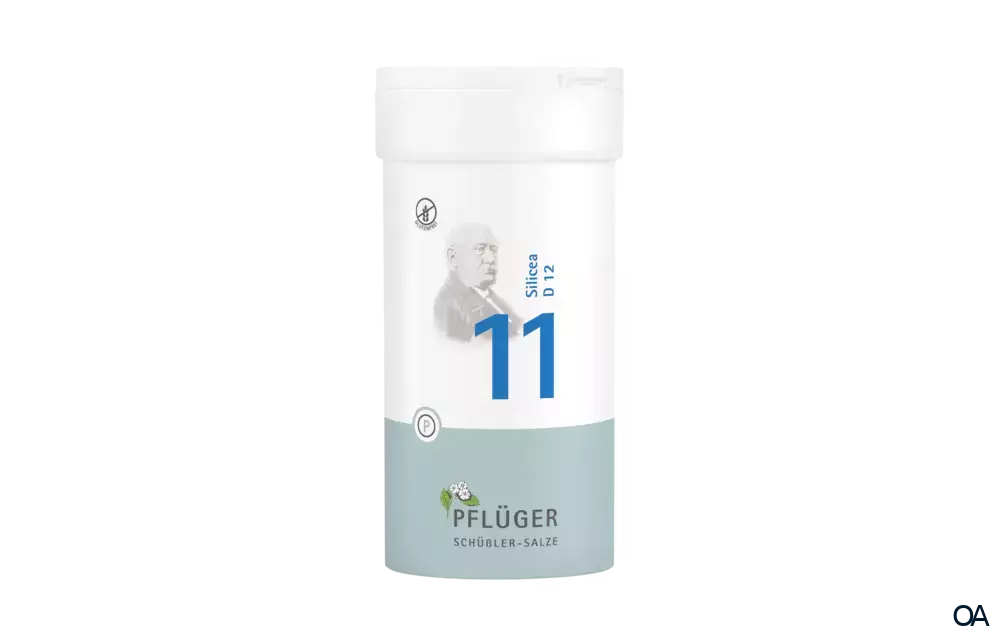 BIOCHEMIE PFLÜGER® Nr. 11 Silicea D 12 Tabletten