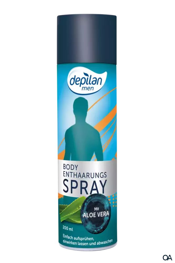 depilan Body Enthaarungsspray for men