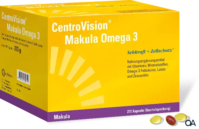 CentroVision® Makula Omega 3 Kapseln