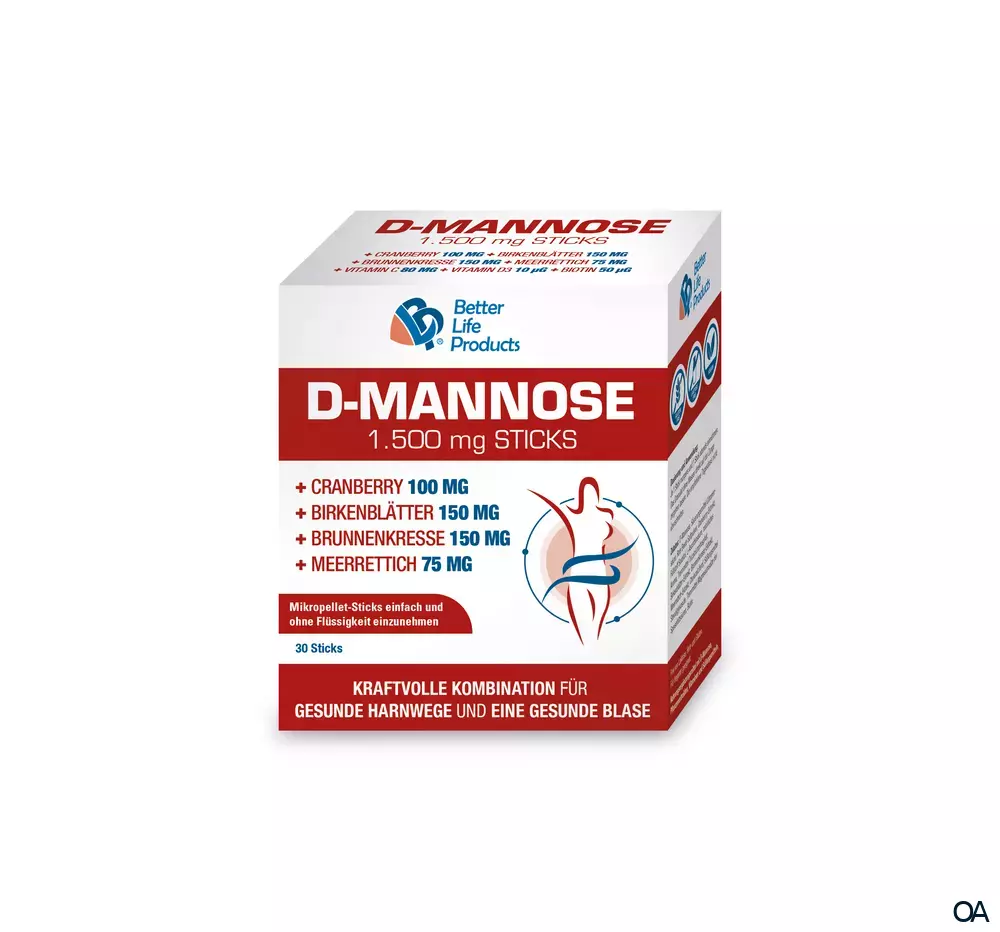 BLP D-Mannose 1.500 mg Sticks