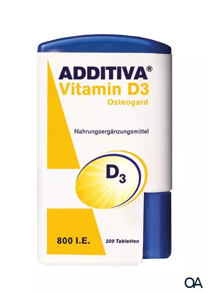 ADDITIVA® Osteogard 800 I.E. Vitamin D3 Tabletten