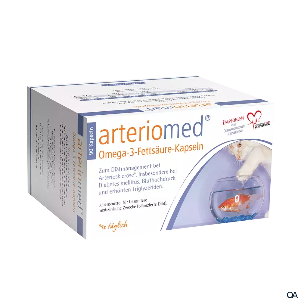 arteriomed® Omega-3-Fettsäure-Kapseln