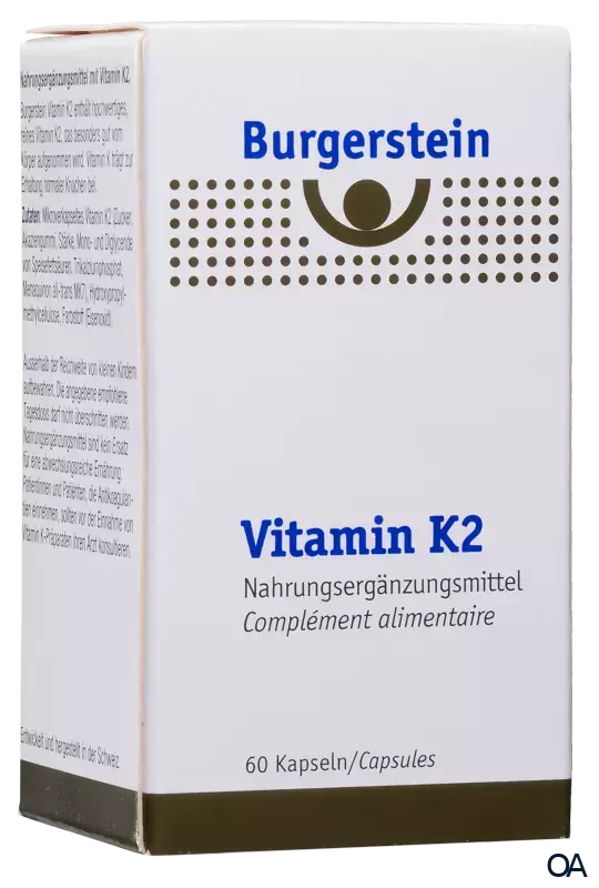 Burgerstein Vitamin K2 Kapseln