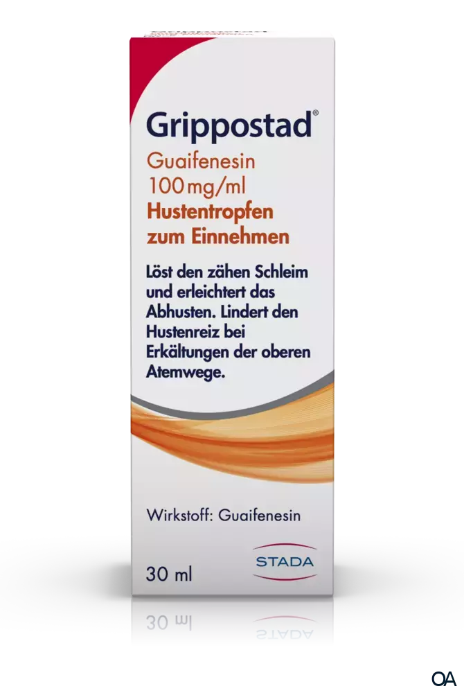 Grippostad® Guaifenesin 100 mg/ml Hustentropfen zum Einnehmen