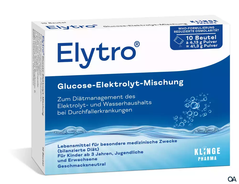 Elytro Glucose-Elektrolyt-Mischung Beutel