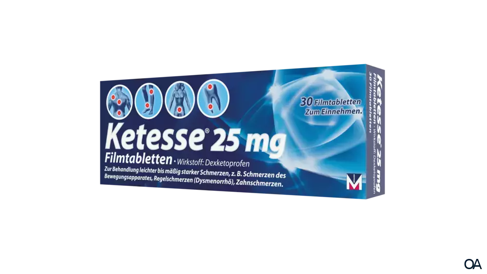 Ketesse 25 mg Filmtabletten