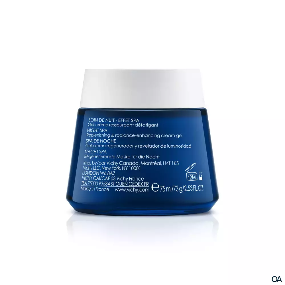 VICHY Aqualia Thermal Nacht Spa Regenerierende und beruhigende Gel-Creme