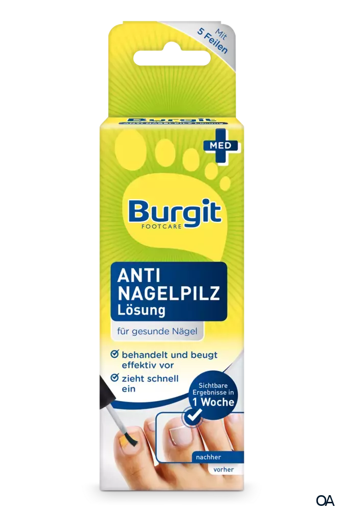 Burgit Footcare Anti Nagelpilz Lösung