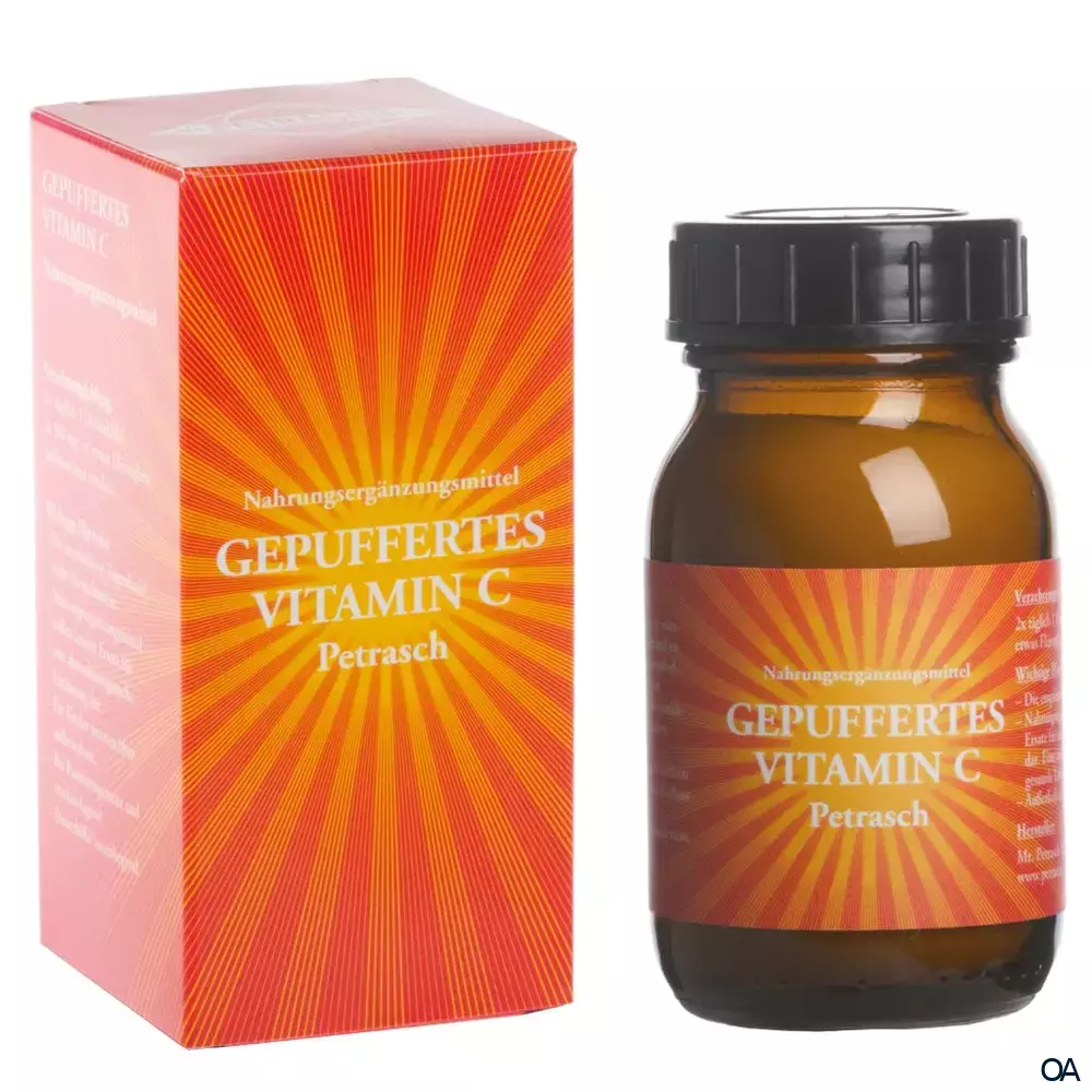 Gepuffertes Vitamin C Petrasch Pulver