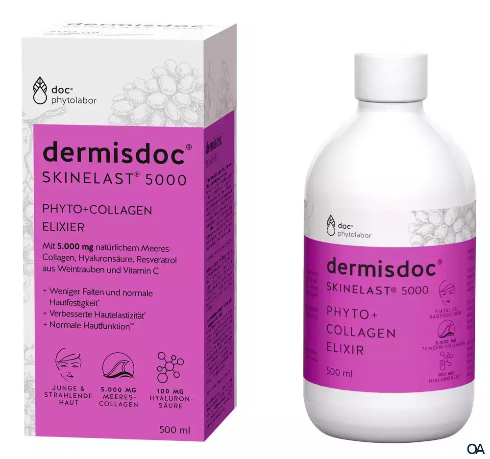 dermisdoc® COLLAGEN 5000 SKINELAST® Elixier