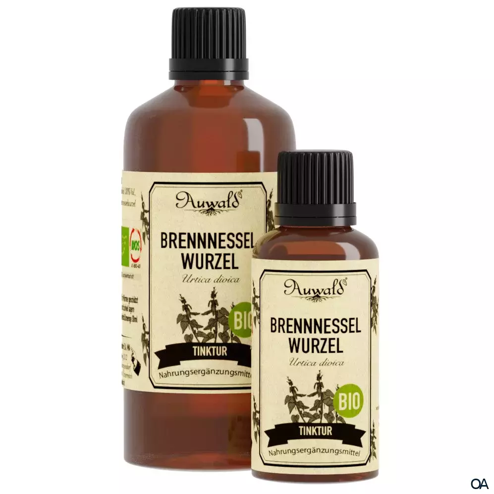 Auwald® Brennnesselwurzel - BIO Tropfen (Auszug, Extrakt, Essenz)