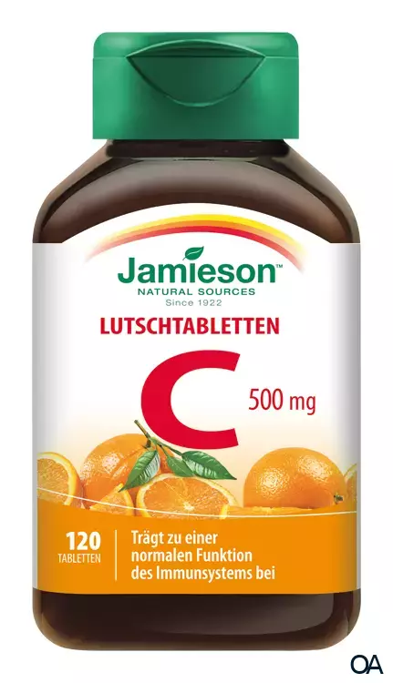 Jamieson Vitamin C 500 mg Orange Tabletten