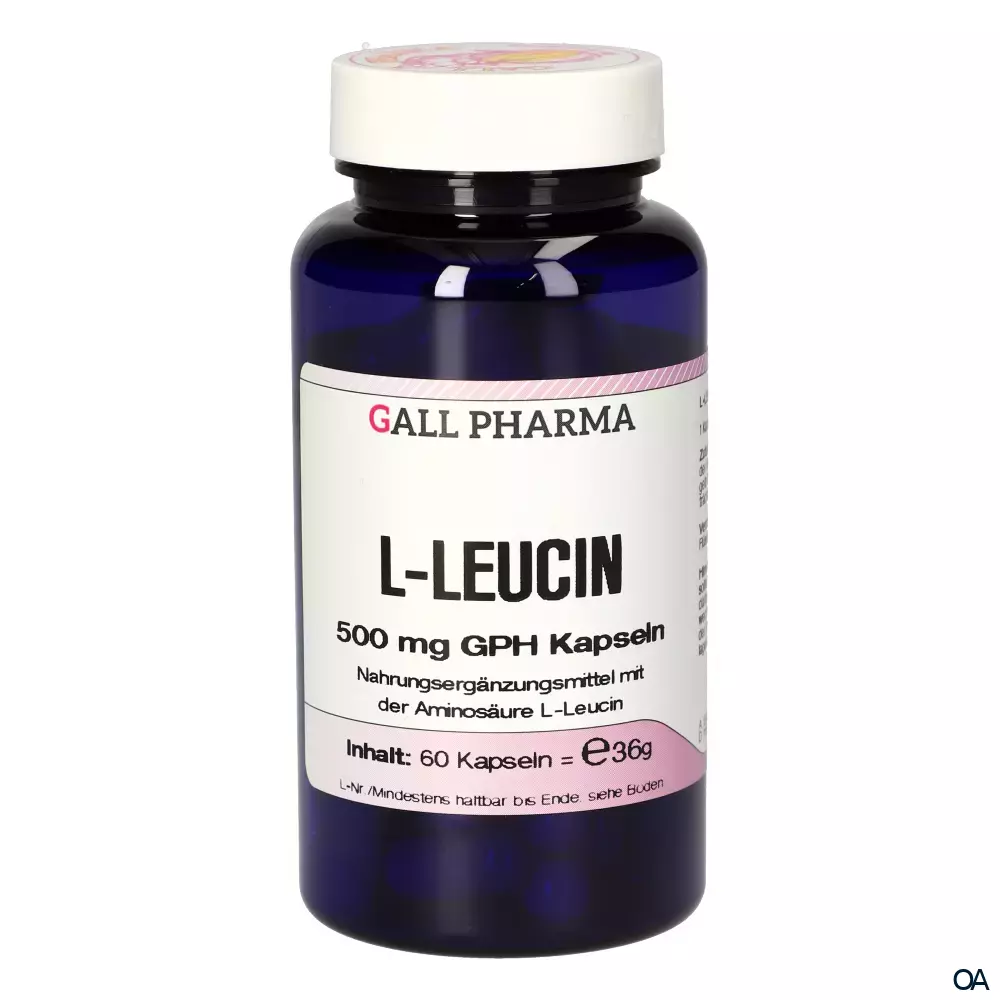 Gall Pharma L-Leucin 500 mg Kapseln