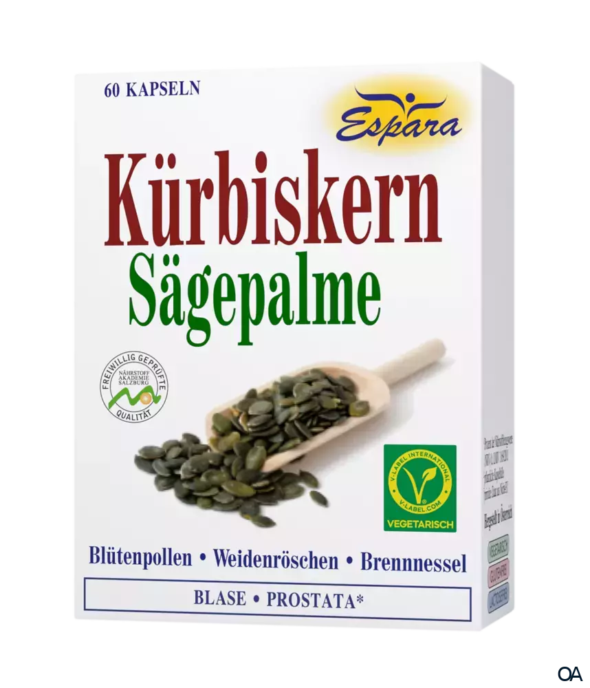 Espara Kürbiskern-Sägepalme Kapseln