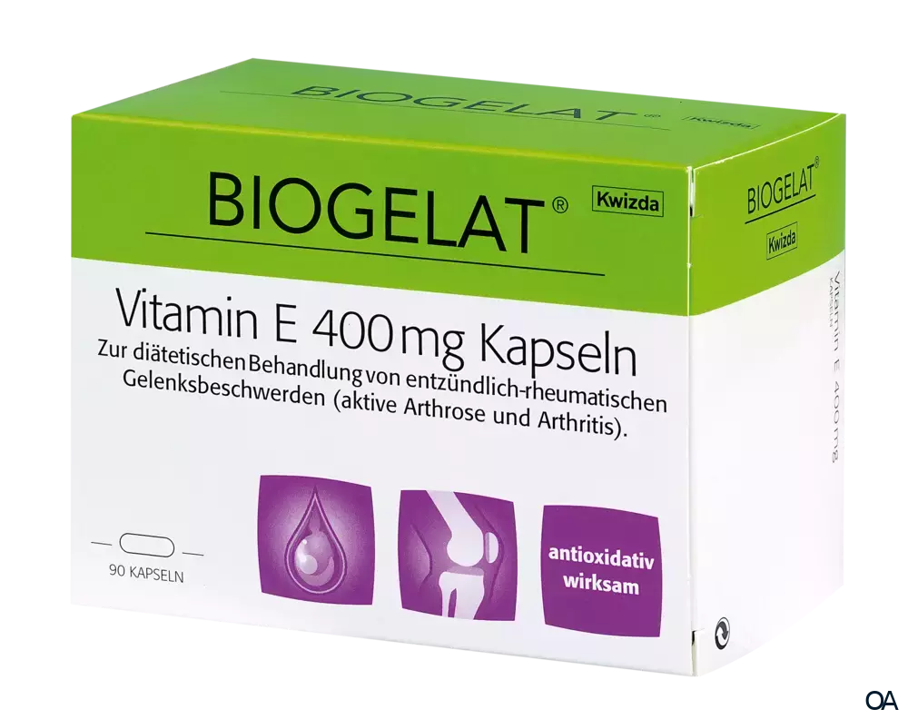 BIOGELAT® Vitamin E 400 mg Kapseln