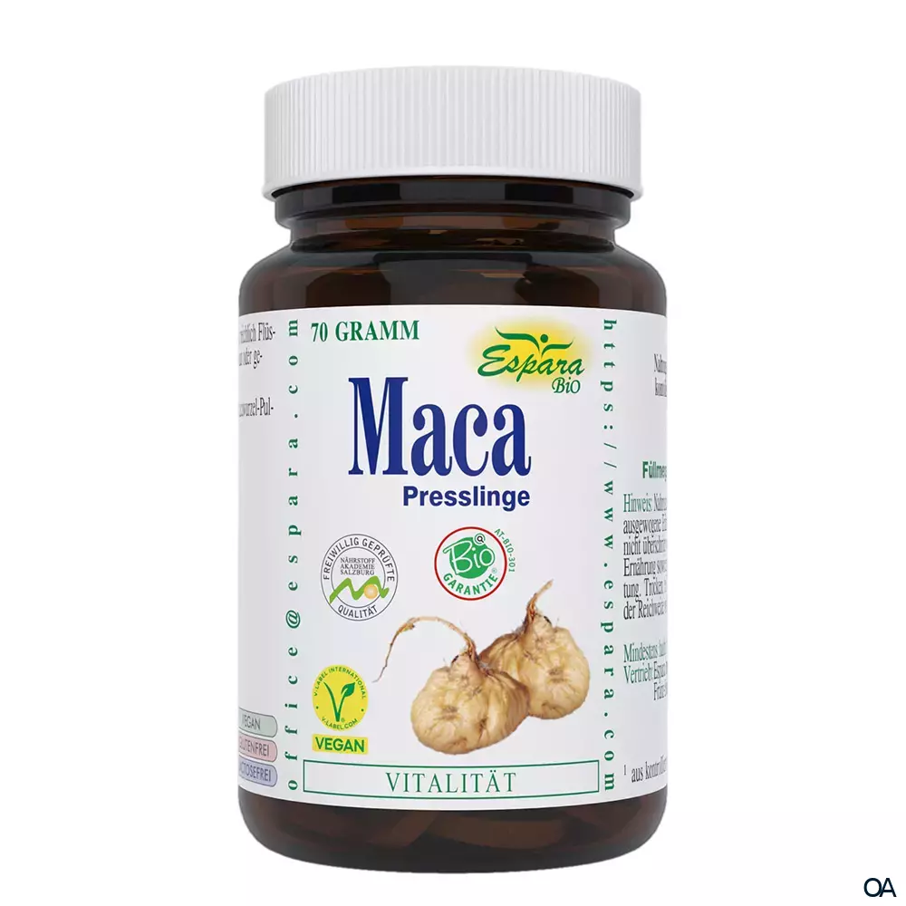 Espara Maca BIO Presslinge