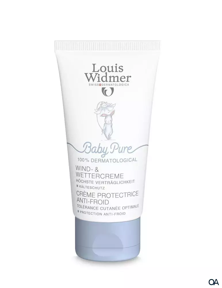 Louis Widmer BabyPure Wind- und Wettercreme ohne Parfüm