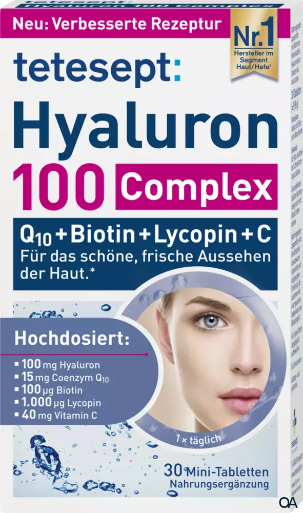 tetesept Hyaluron 100 mg Complex Filmtabletten