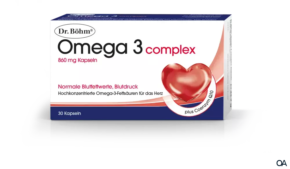 Dr. Böhm® Omega 3 complex 860 mg Kapseln