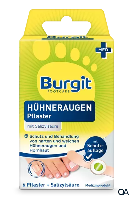 Burgit Footcare Hühneraugen Pflaster