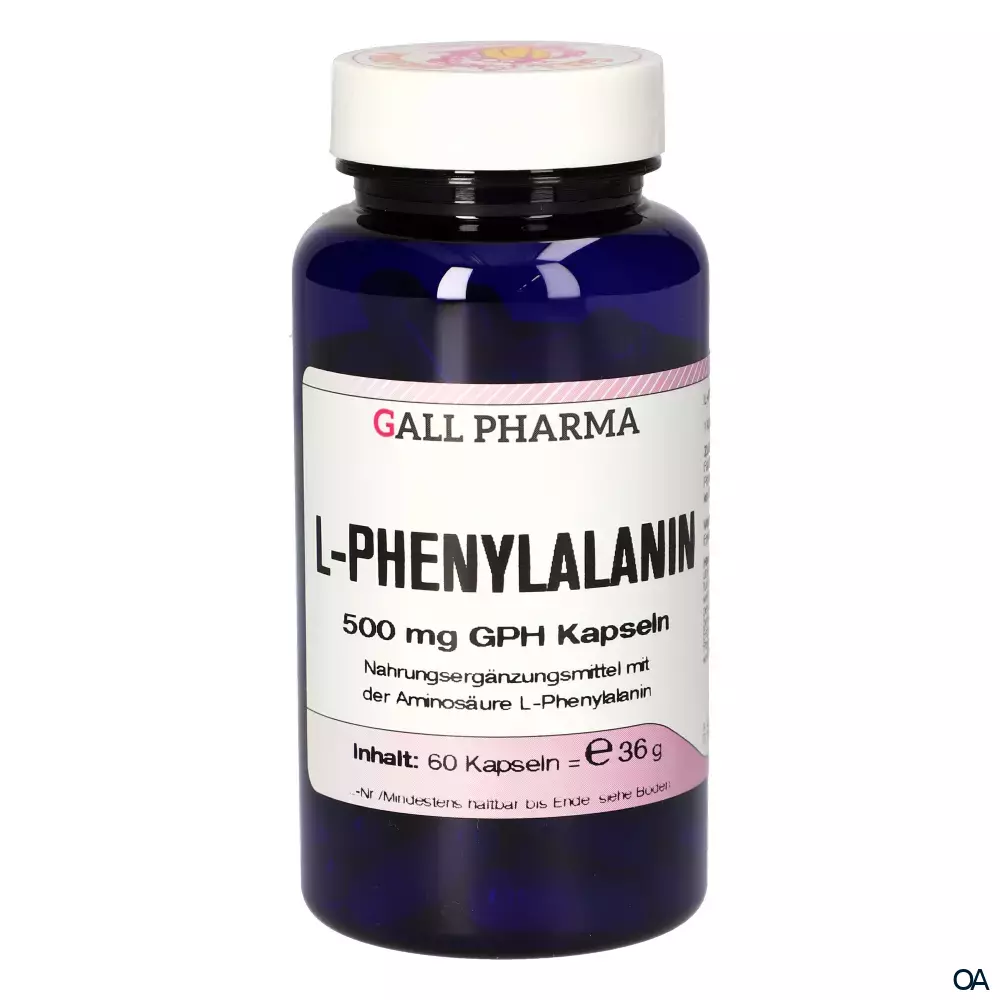 Gall Pharma L-Phenylalanin 500 mg Kapseln