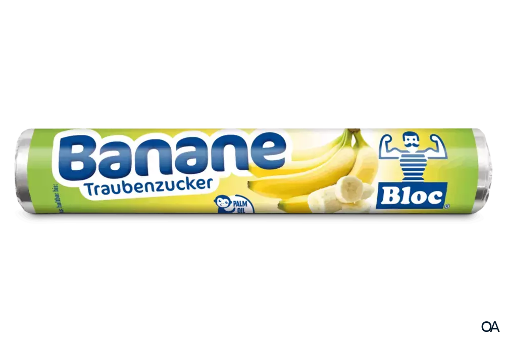 Bloc® Traubenzucker Banane Rolle