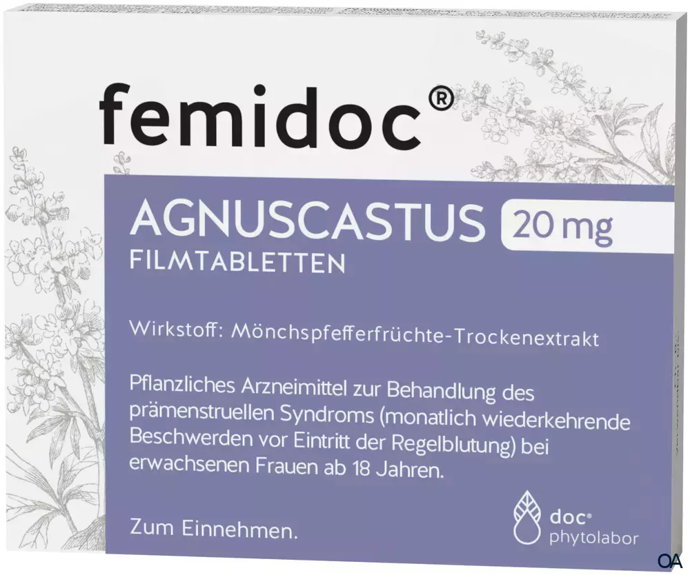 Femidoc® Agnuscastus 20 mg Filmtabletten