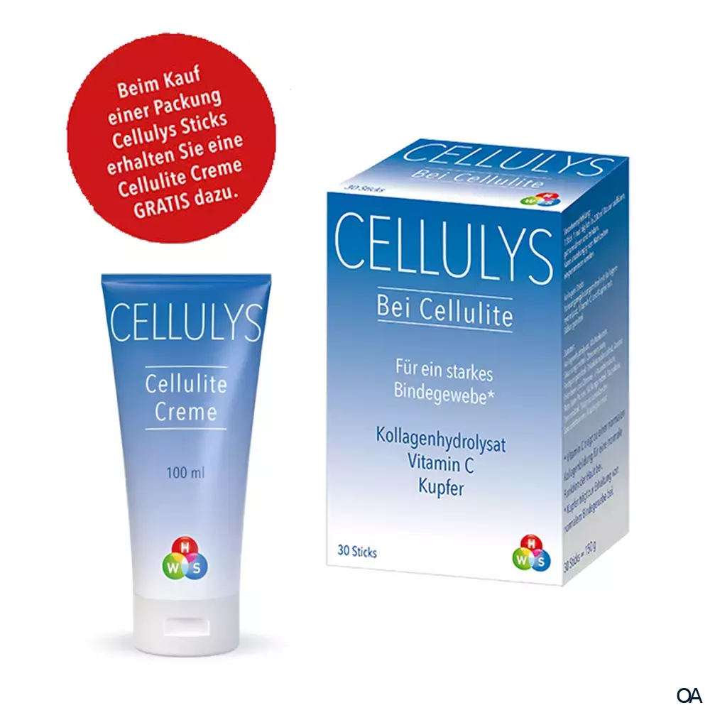 Cellulys Cellulite Sticks + Creme I AKTION