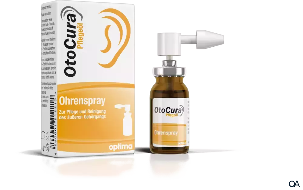 Otocura®  Ohrenspray – Pflegeöl